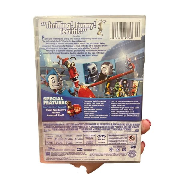 Robots Animated Movie DVD - Picture 2 of 2